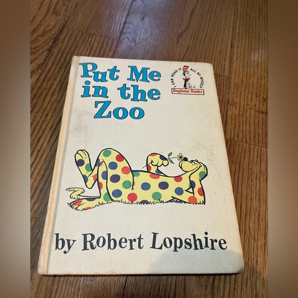 1960 Vintage "Put Me In The Zoo" By Robert Lopshire -Book Club Edition Dr. Seuss - Picture 1 of 11